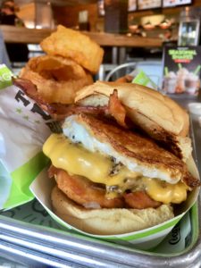 breakfast burger