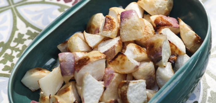 Simple roasted turnips