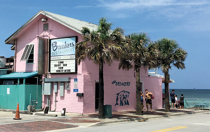 The Breakers New Smyrna Beach, one of the old-school eats in Orlando