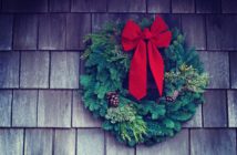 homemade holiday wreath