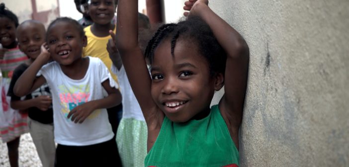 kids in haiti